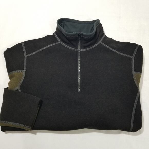 Kuhl Sweater Mens Medium 1/4 Zip Kashmira Fleece Hiking Pullover - Picture 9 of 9